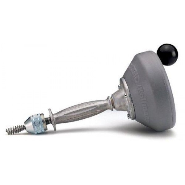 RIDGID Ručná čistička K-25-BP so špirálou so súdkovým vrtákom C-1IC, 3,6 kg, priemer x dĺžka 8mm x 7,6m