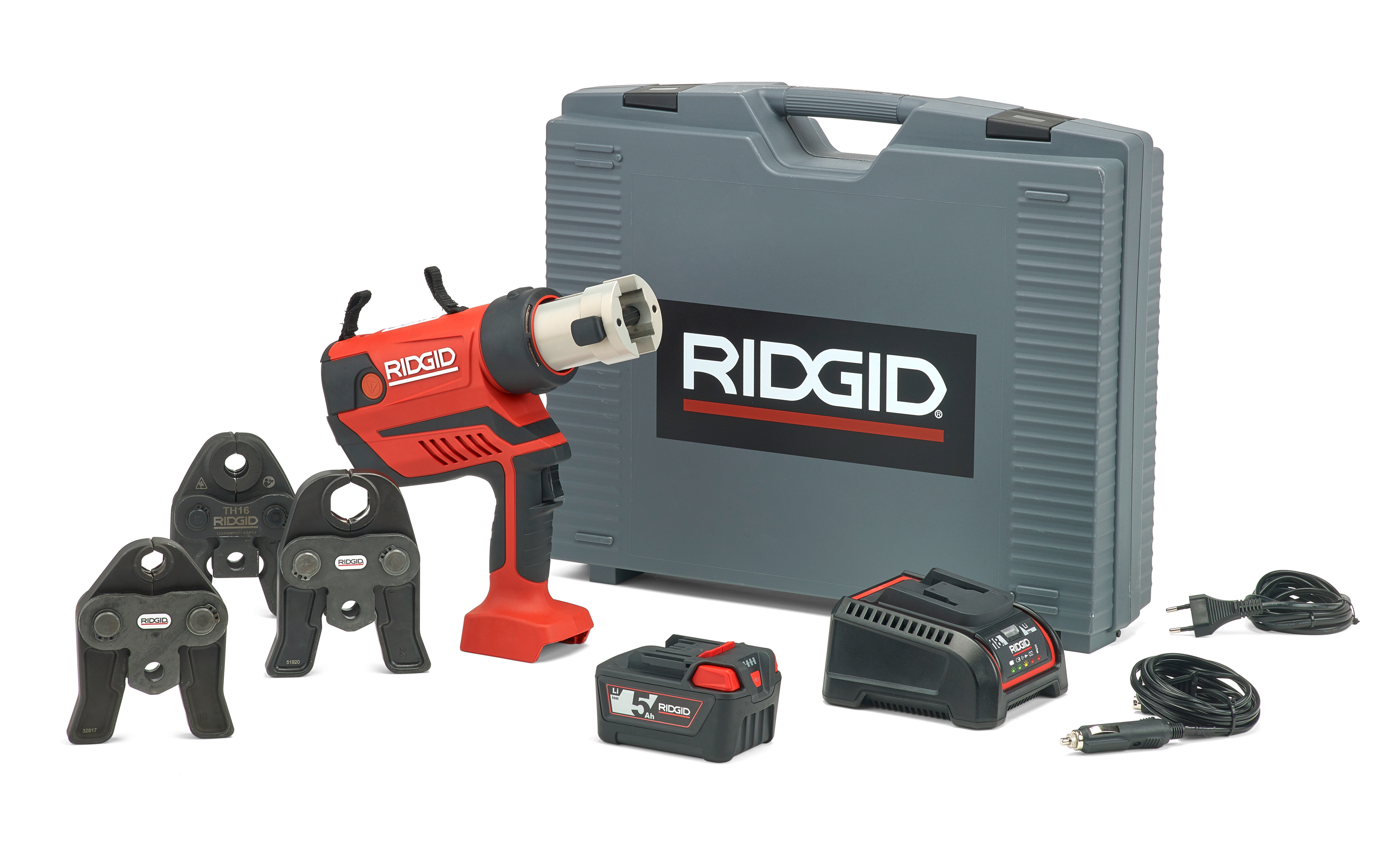RIDGID lisovačka RP 350-B (AKU 18V) + TH16-20-26