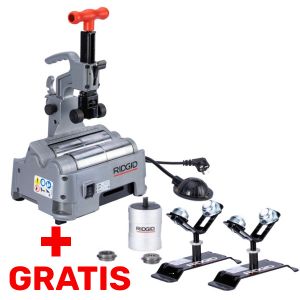 RIDGID elektrický rezák PC116 + 2x stojan, 1x odhrotovač ZADARMO