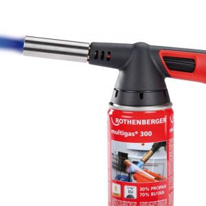 Rothenberger ROFIRE4 PIEZO nahrievací horák + karťuša Multigas 300